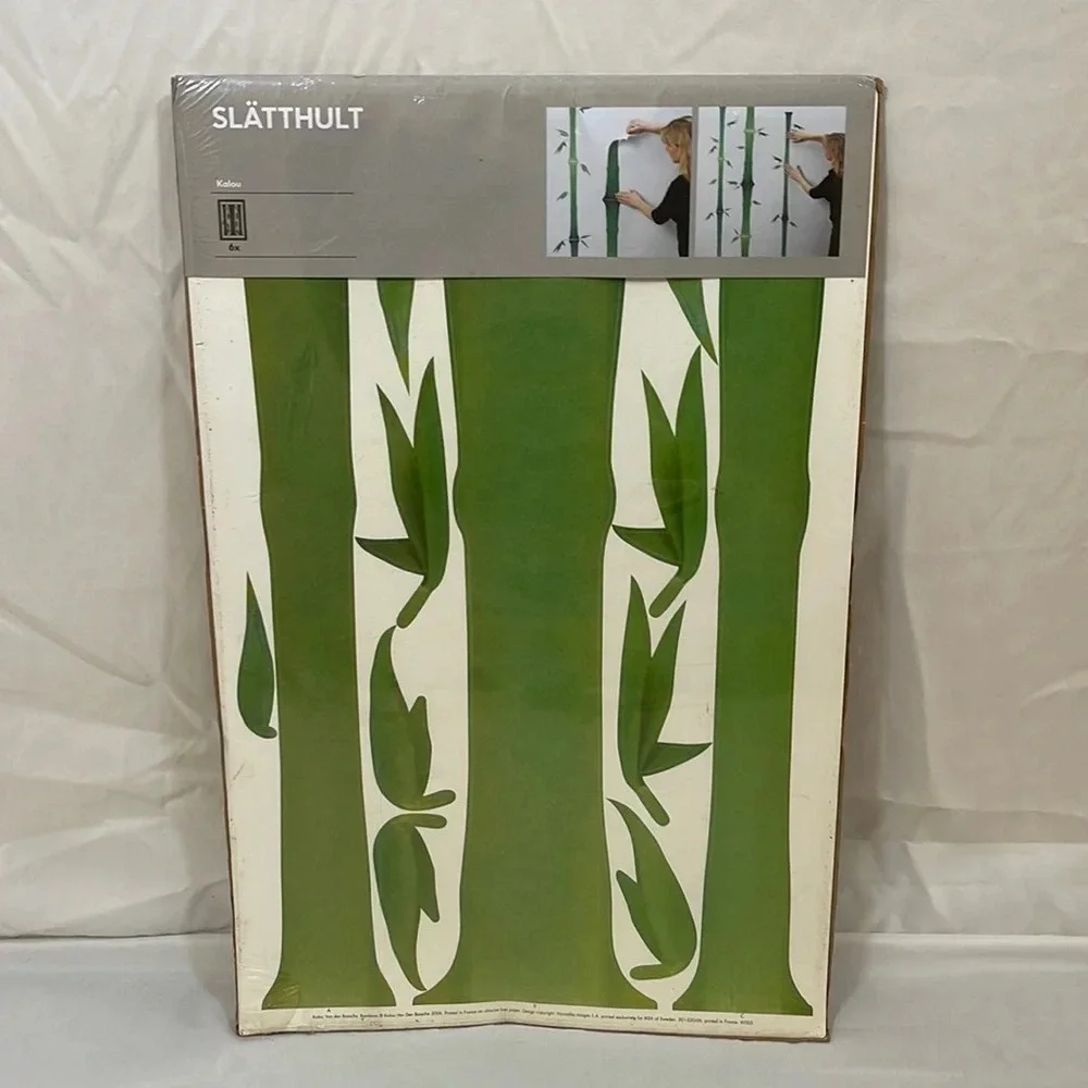 IKEA bamboo wall decals (6 sheets)